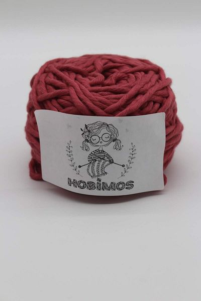 Hobimos Σχοινί Macrame Τσαρνάρισμα 3mm Μονό Περιστροφή 250 γραμμαρίων Ζωντανό χρώμα Γνήσιο βαμβάκι