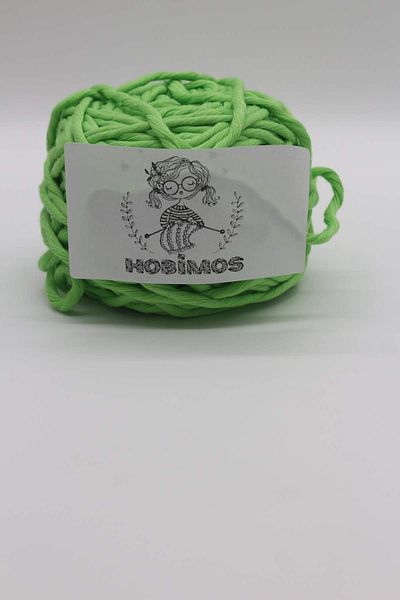 Hobimos Σχοινί Macrame Μπορεί να Τραβηχτεί 3mm Μονό Περιστροφή 250 γραμμάρια Ζωντανό Χρώμα Γνήσιο Βαμβάκι