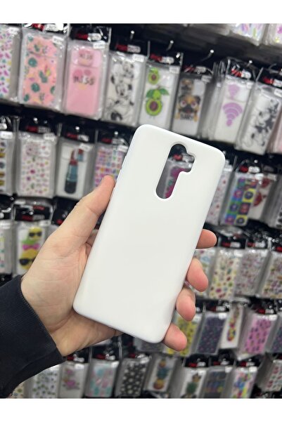 Tria Xiaomi Redmi Note 8 Pro Silikon Lansman Içi Kadife Telefon Kılıfı