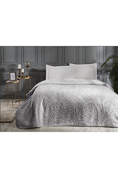 Özdilek Trendy Battaniye Çift Kişillik 220x240 Açık Gri