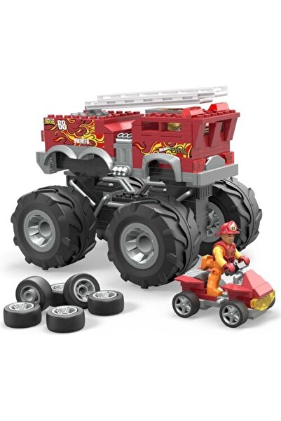 mattel Mega Monster Truck İtfaiye Aracı Hhd19