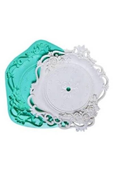 Genel Markalar Çiçekli Saat Silikon Kalıp