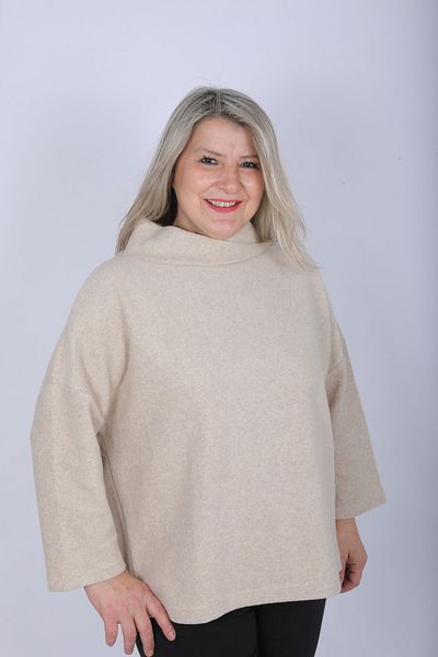 Hitit Butik Beige Wool Sweater