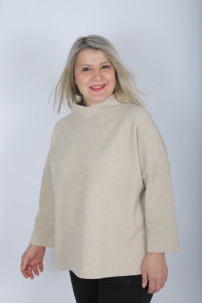 Hitit Butik Beige Wool Sweater
