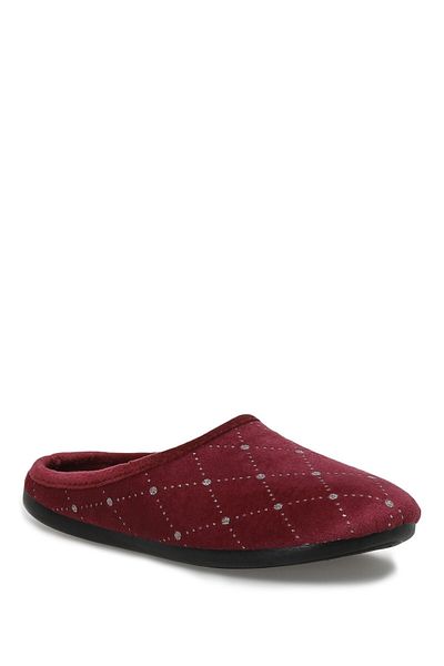 Polaris 603131 .Z2Pr Claret Red Women's House Slippers