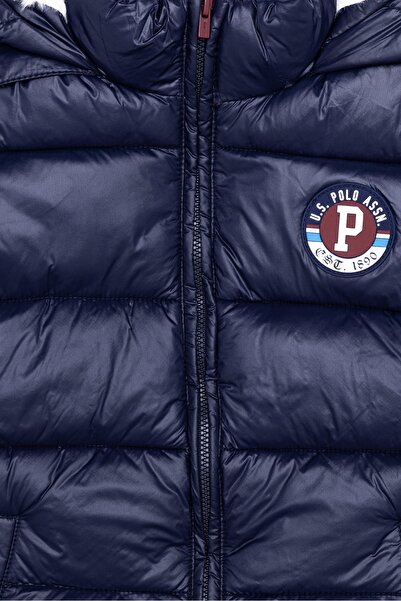 U.S. Polo Assn. Palton pentru băiat bleumarin Rasmus22k