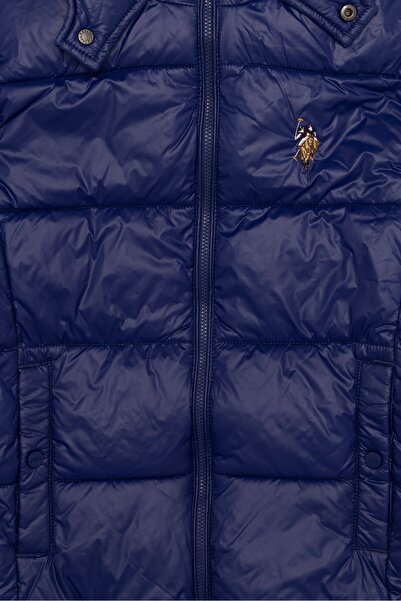 U.S. Polo Assn. Palton albastru pentru baieti Aidankids22k