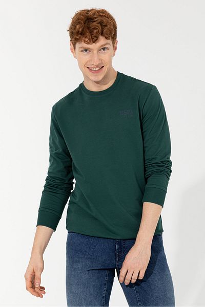 U.S. Polo Assn. Green Men's Sweatshirt