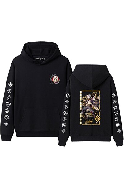 GALASHOP هوديي جينشين فيتو أراتاكي منقوشة Mod238