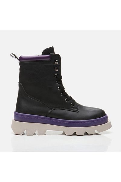 Hotiç Black Women's Flat Boots