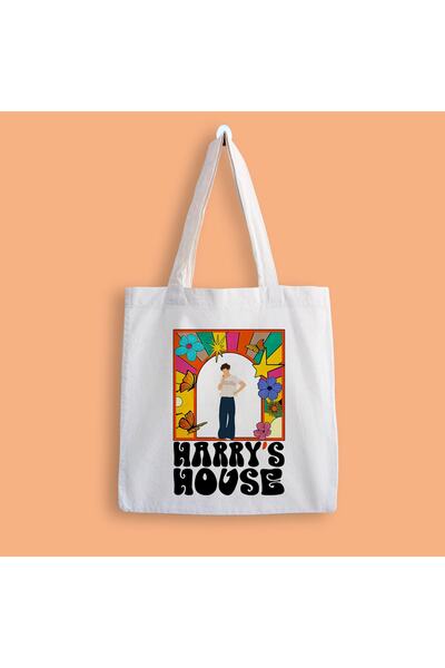designedfy Πολύχρωμη υφασμάτινη τσάντα του Harry's House