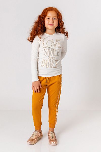 incity Girl's Text Printed Sweatpants