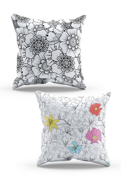 Moud's Dvostrana Štampano cvetna linija Sa deznom Kombinacija od 2 dela Antil...