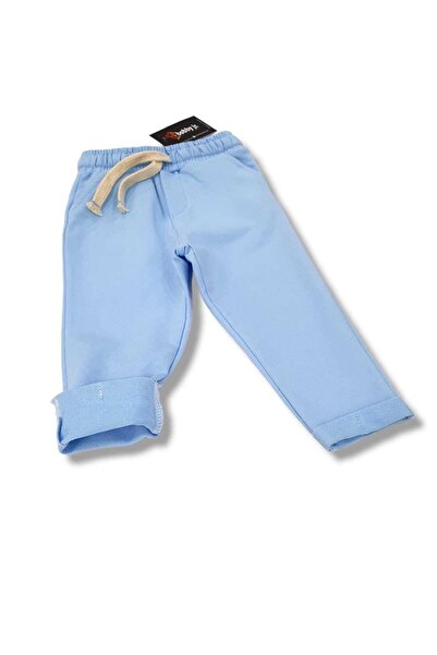 BOBBY JR KİDSWEAR Erkek Çocuk Eşofman Altı Kordonlu Bebe Mavi