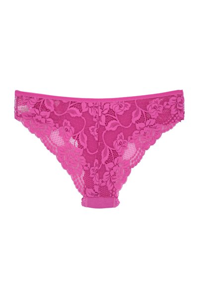 Zena 3-Piece Cotton Sides And Back Lace Briefs Women's Panties