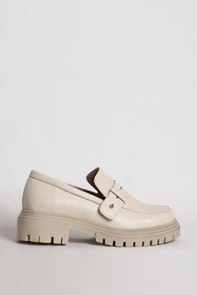 Dericlub 6692 حذاء أكسفورد جلدي نسائي