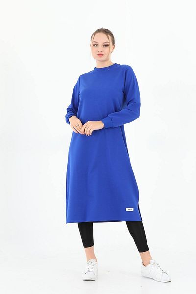 Elif Okur Hijab Long Tunic 110cm Saks 1204