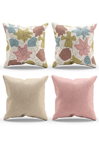 Moud's Двосторонній принт Hope Fell з 4-х комбінованими замшевими чохлами для...