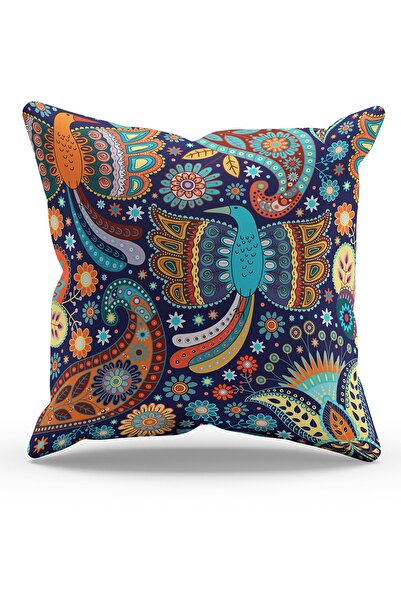 Moud's Κάλυμμα μαξιλαριού ριχτάρι από καστόρι με μοτίβο Phoenix διπλής όψης