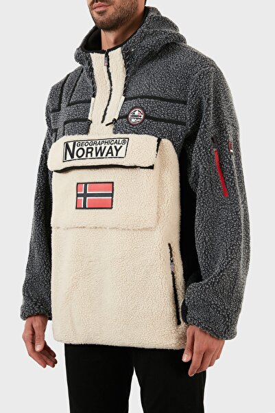 Norway Geographical Ανδρικό Fleece - Μαλακή Υφή, Ψυχρή Ανθεκτική, Κουκούλα Rıakolo