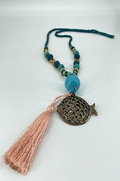 Cocopelli Concept El Yapımı Otantik Uzun Kolye