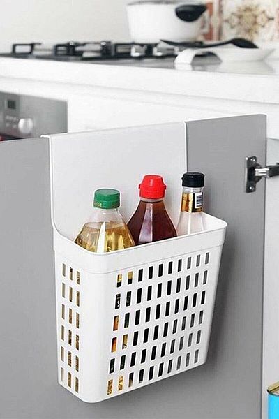 Akkoyunlu home Hanging Closet Organizer Shelf 1 Piece Transparent Hanging Closet