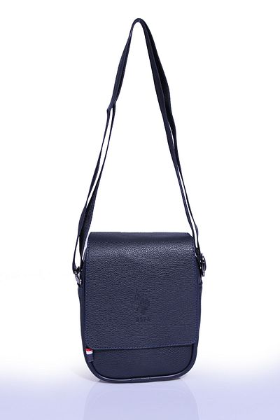 U.S. Polo Assn. Geantă de umăr pentru bărbați Polo Ass 8430 Geantă de mesager bleumarin