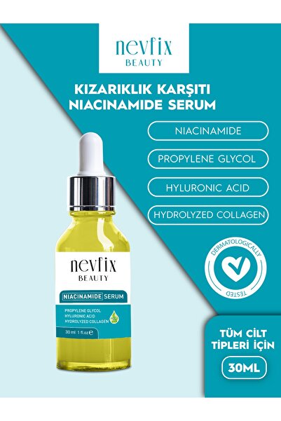 Nevfix Beauty Niacinamide Hyaluronic Acid Collagen Serum 30 Ml