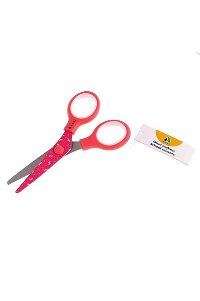 Adel Patterned Children's Scissors Pink 1 Piece
