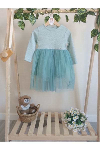 DFN Φόρεμα Tutu με Πλεκτό Σώμα