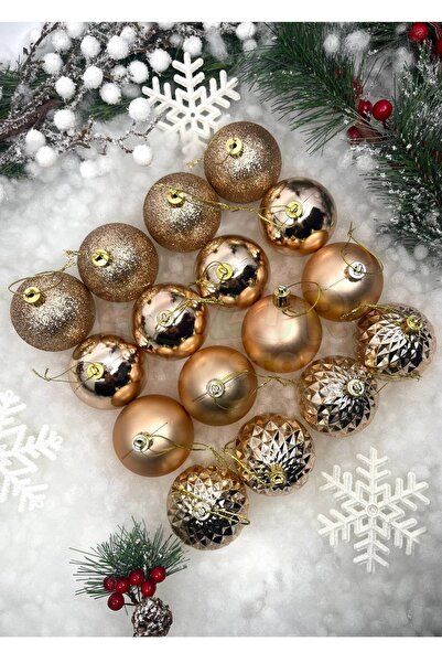 Huzur Party Store 16 τεμάχια σαμπάνιας κίτρινου χρώματος σομόν χρώματος Cici ...