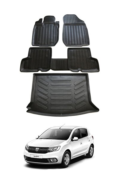 KoalaOtoTekstil Dacia Sandero Stepway 3d Paspas 2008-2013 Arası Bagaj Havuzu ...