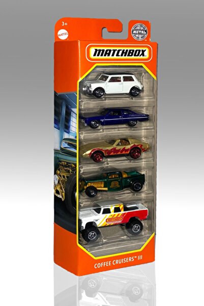 Matchbox 5'li Araba Seti C1817 Coffee-cruısers-ııı