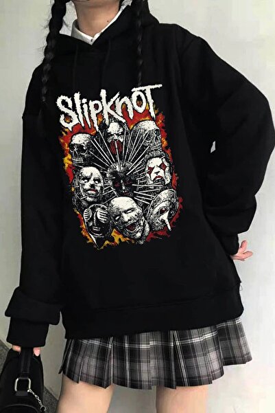 Freak Slipknot Rock Metal Hoodie Black Gothic