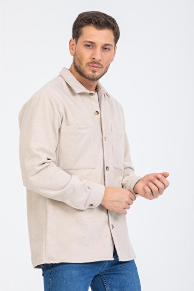 coder Ανδρικό πουκάμισο ξυλοκόπος με διπλή τσέπη με κανονική εφαρμογή