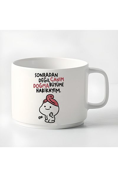RHG Art Double Turkish Coffee Cup & Espresso Wonderful Motto180 ml