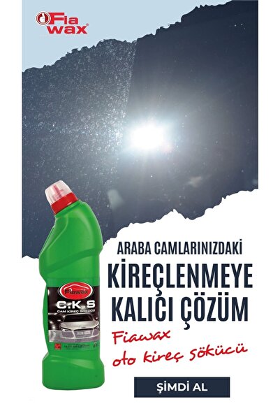 Fiawax Oto Cam Kireç Sökücü 1lt