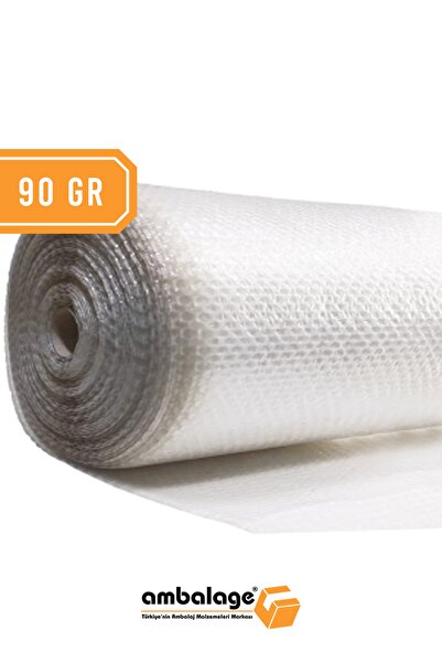 Ambalage Balonlu Naylon 100cm X 10 Metre Kalın Havalı Naylon Üç Katlı Balonlu...