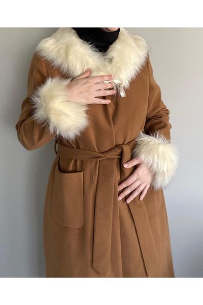 karantuhafiye Fur Collar Suit