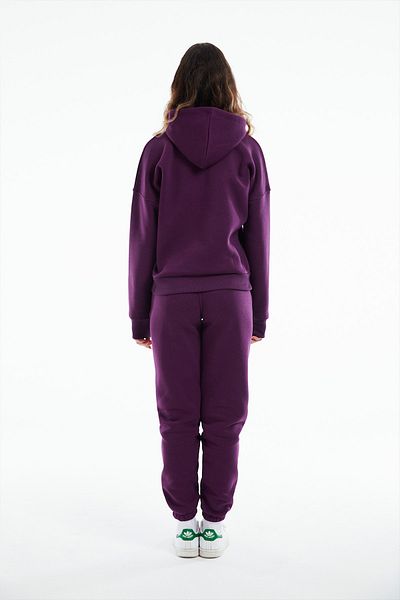 Eazy Co Set de trening de iarnă Eazy Basic Plum Premium pentru femei