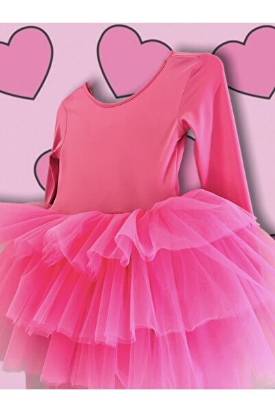 MegiKids Pembe Tütü Elbise