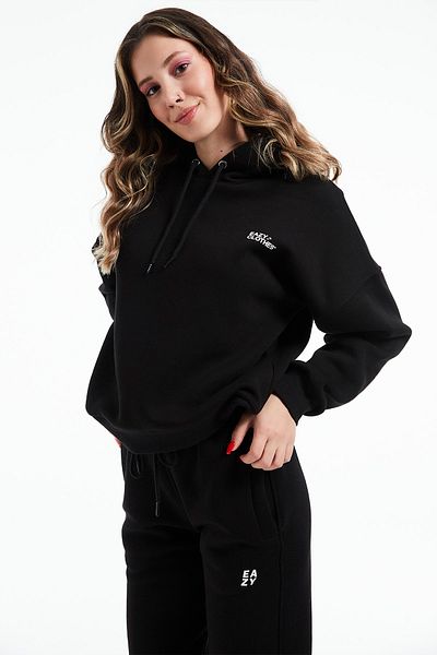 Eazy Co Γυναικεία φόρμα χειμερινής φόρμας Eazy Basic Black Premium