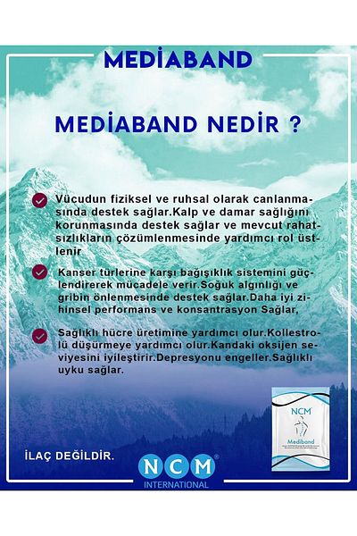Ncm Mediband Pain Bande - مقاس مريح