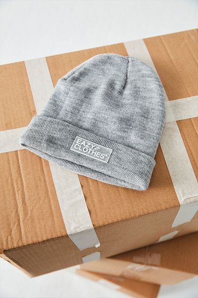 Eazy Co Eazy Basic Unisex Gray Beret