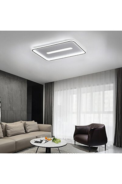 TRİOLUX Led Avize Plafonyer Basıs Tra54103l 90*60cm Boya:beyaz - Işık:4000k Doğal Beyaz