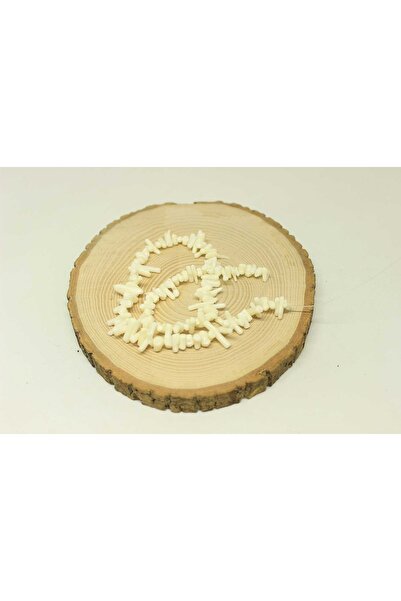 Yasamtohumu Bela koraljna prirodna sitna kamenčića na nizu (37cm)