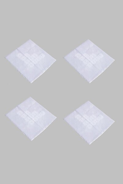 Hızlı Çeyiz Iğne Oyası 4lü Saten Bohça