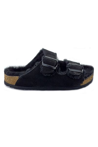 Uniqueqoop Παντόφλες Tokyo Mantar Taban Unisex Kürklü Süet