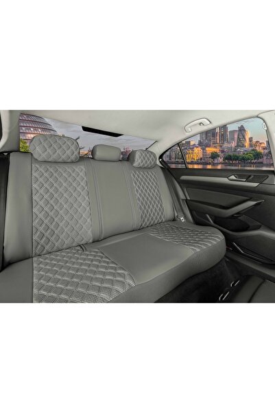 Stil غطاء مقعد سيارة شبه جلدي فاخر من Seat Arona، مجموعة أمامية/خلفية متوافقة