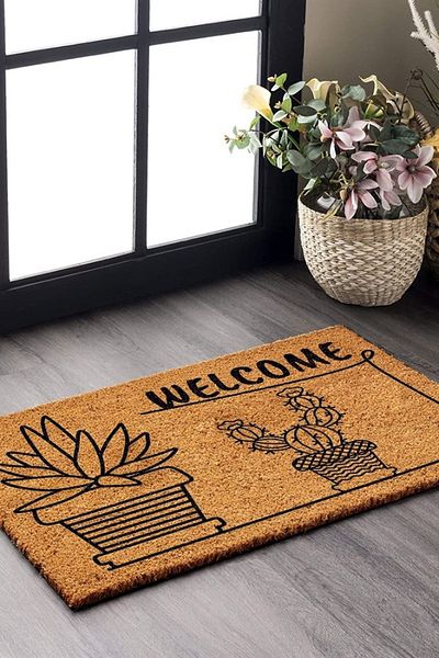Decovetro ممسحة بغطاء للرأس بنمط الصبار